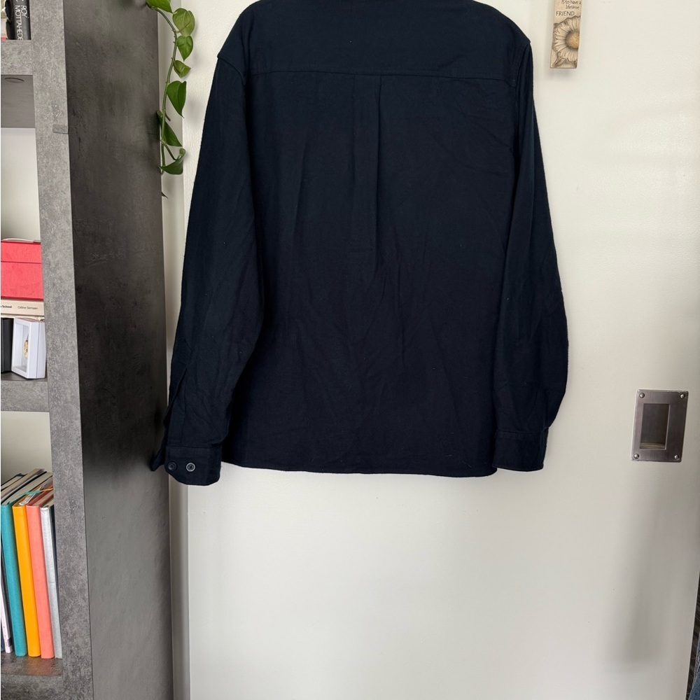 Eddie Bauer Men's Dark Blue Shirt Jacket - Picture 4 of 7